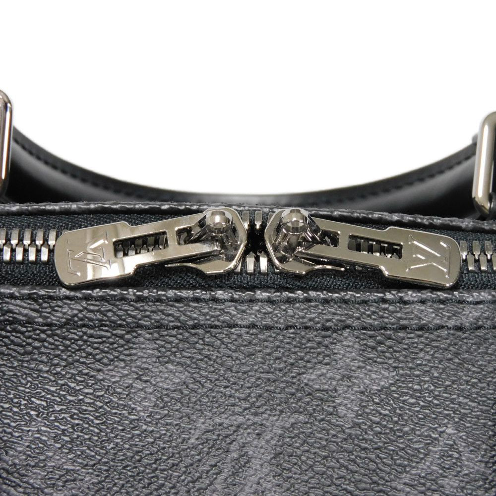 LOUIS VUITTON Keepall Bandoulière 55 Monogram Eclipse Fragment Circle Thunder by Hiroshi Fujiwara 100% Authentic ✨Excellent Pre-owned Condition