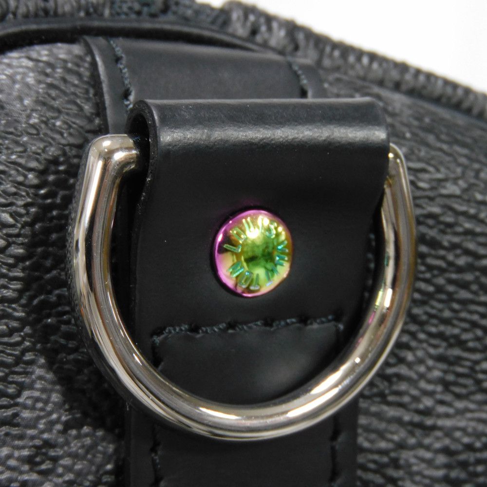 LOUIS VUITTON Keepall Bandoulière 55 Monogram Eclipse Fragment Circle Thunder by Hiroshi Fujiwara 100% Authentic ✨Excellent Pre-owned Condition