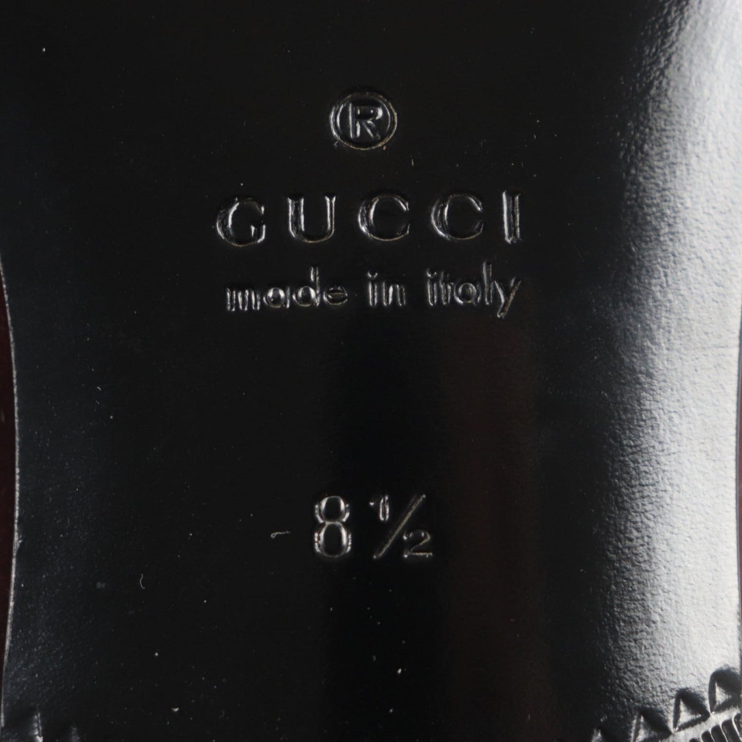 GUCCI size 8.5 Men’s Loafers Velour Bordeaux