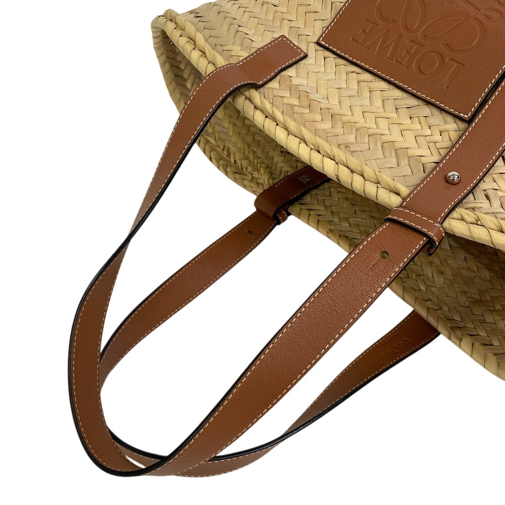 LOEWE Basket Medium – Raffia & Leather – 2020 – 100% Authentic ✨Very good Pre-Owned Condition