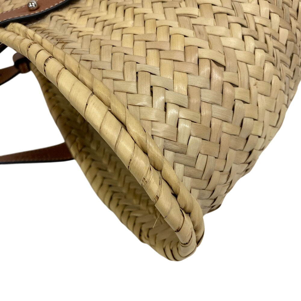 LOEWE Basket Medium – Raffia & Leather – 2020 – 100% Authentic ✨Very good Pre-Owned Condition