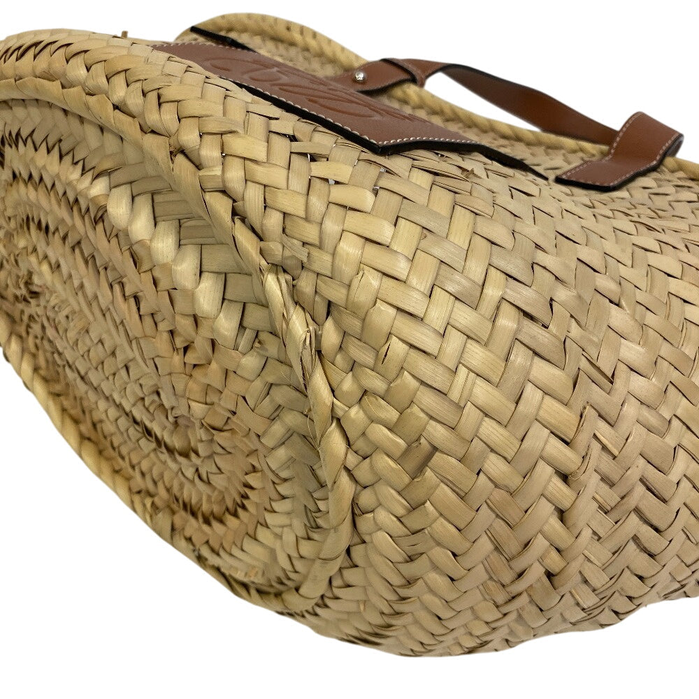 LOEWE Basket Medium – Raffia & Leather – 2020 – 100% Authentic ✨Very good Pre-Owned Condition