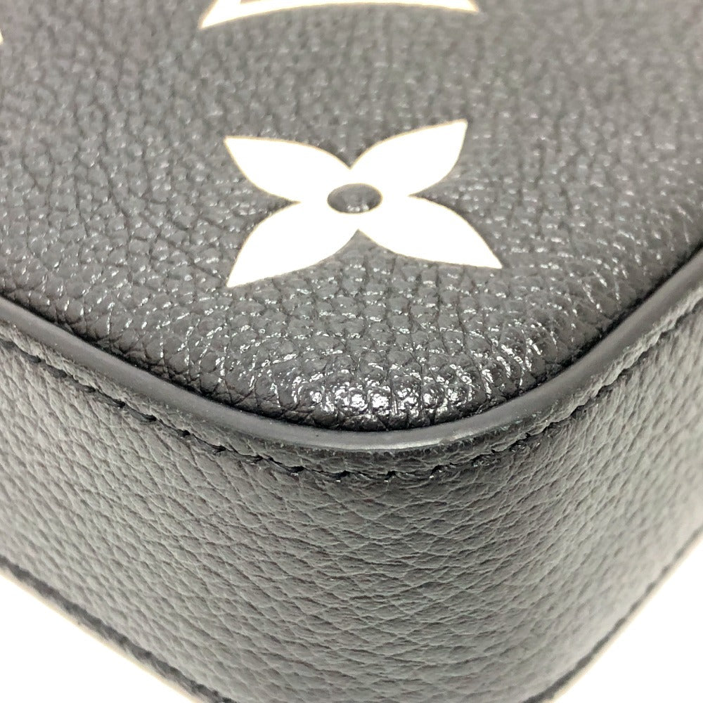 LOUIS VUITTON – Pochette Felice – Monogram Ann Platt Black Leather – 100% Authentic ✨Excellent Pre-Owned Condition