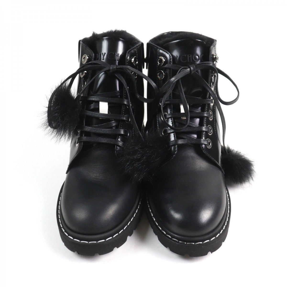 JIMMY CHOO – SNOW FLAT Short Boots – Size 39.5 – 100% Authentic Pre-Owned ✨Unused Condition