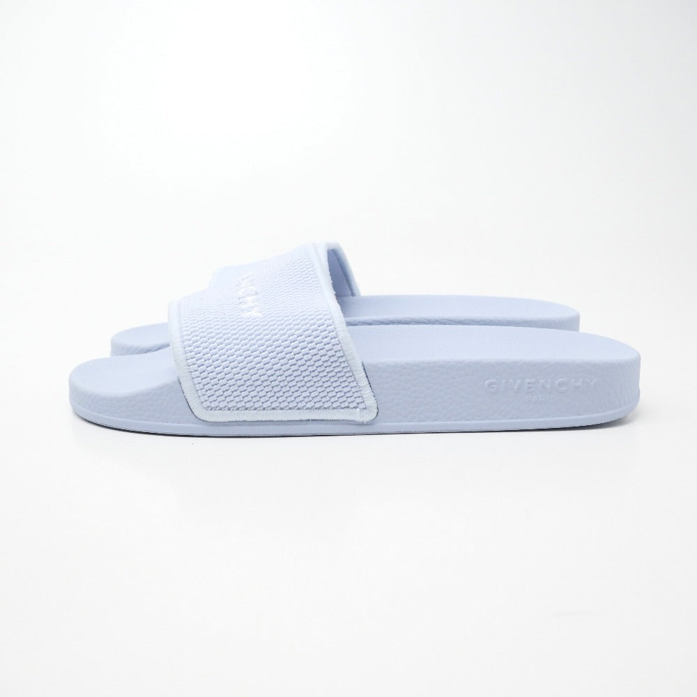 GIVENCHY Light Blue Leather × Fabric Sandals – Women’s EU 38 / US 7 – 100% Authentic ✨Excellent Pre-Owned / Barely Used Condition