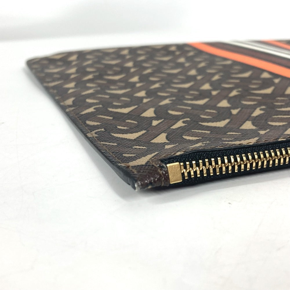 Burberry Clutch TB Logo 100% Authentic ✨Excellent Pre-Owned Condition ~25% MSRP