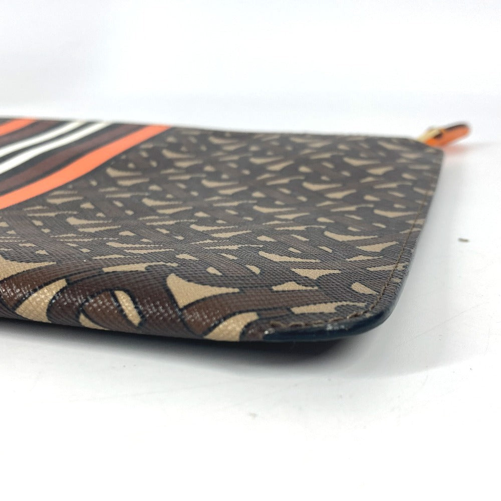 Burberry Clutch TB Logo 100% Authentic ✨Excellent Pre-Owned Condition ~25% MSRP