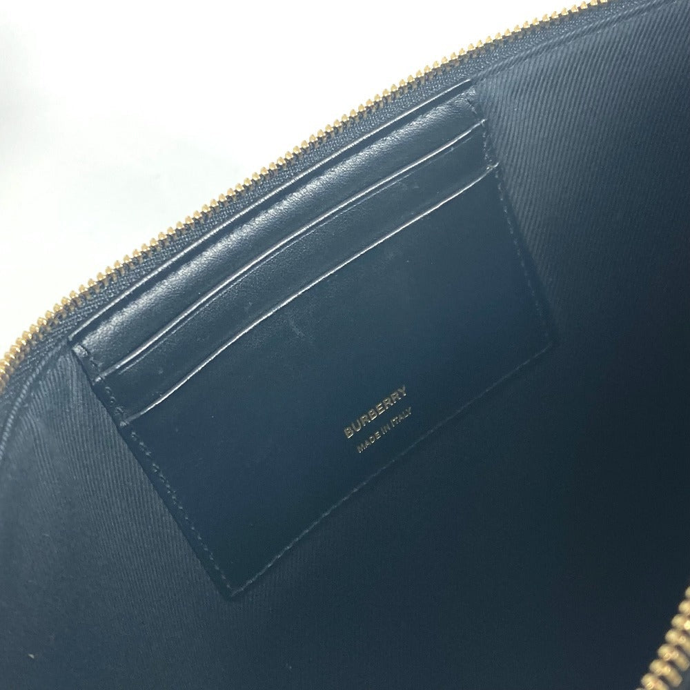 Burberry Clutch TB Logo 100% Authentic ✨Excellent Pre-Owned Condition ~25% MSRP