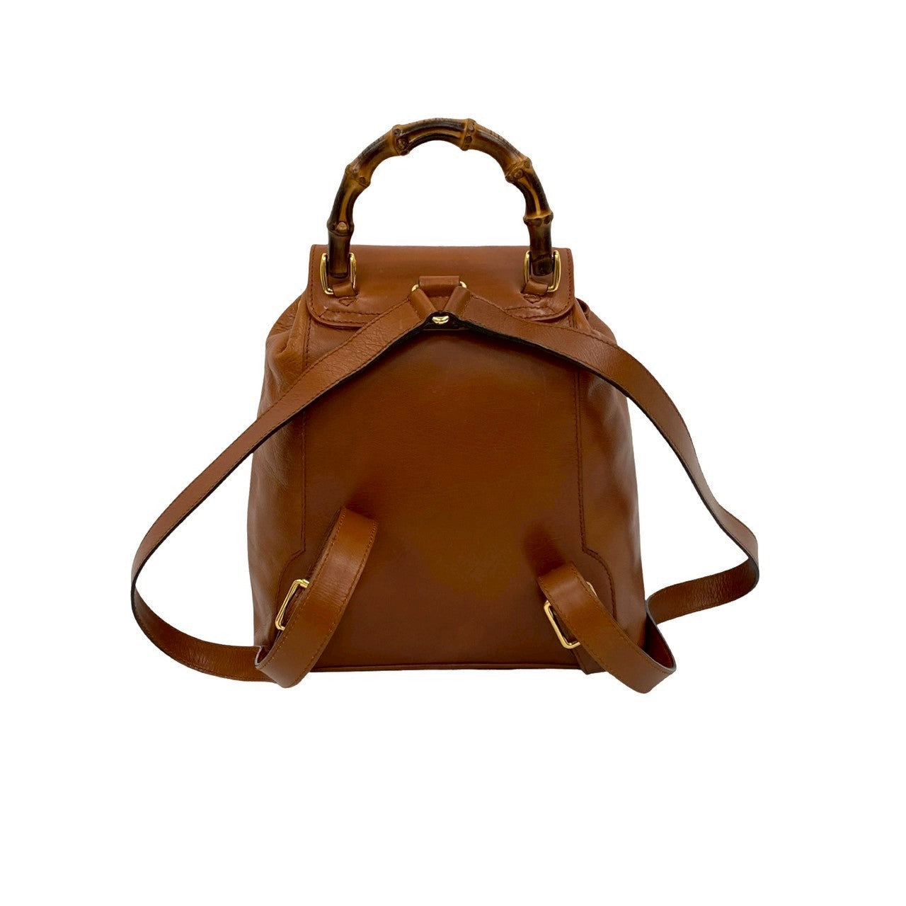 Gucci Backpack Bamboo 100% Authentic ✨Very good Pre-Owned condition ~22 % MSRP
