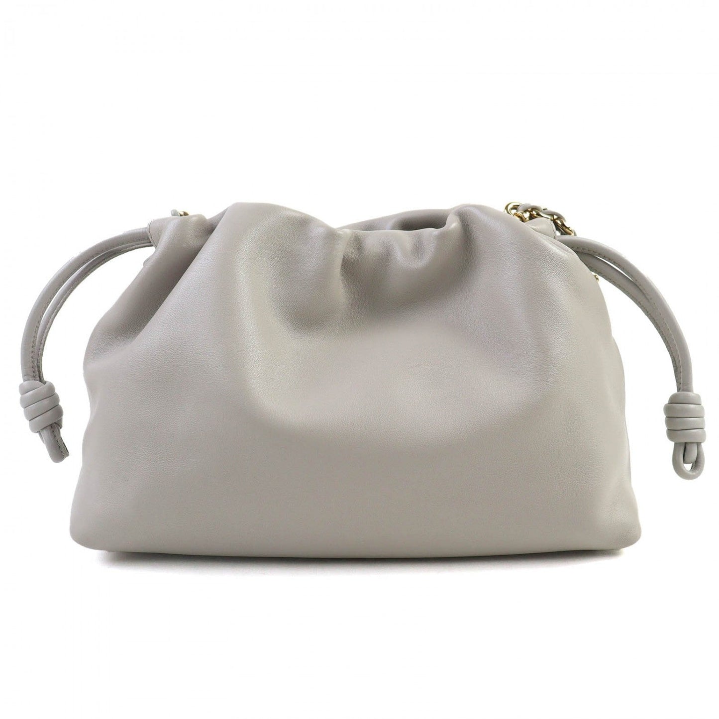 LOEWE Flamenco Purse Medium Gray Shell 100% Authentic ✨Excellent Pre-Owned Near Unused Condition~35% MSRP