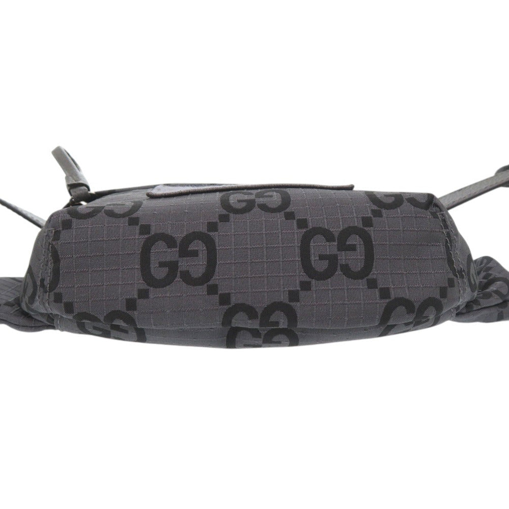 Gucci Sling GG Cross Dark Gray 100% Authentic ✨Unused Pre-Owned in with Minor Storage Wear ~ 31% MSRP