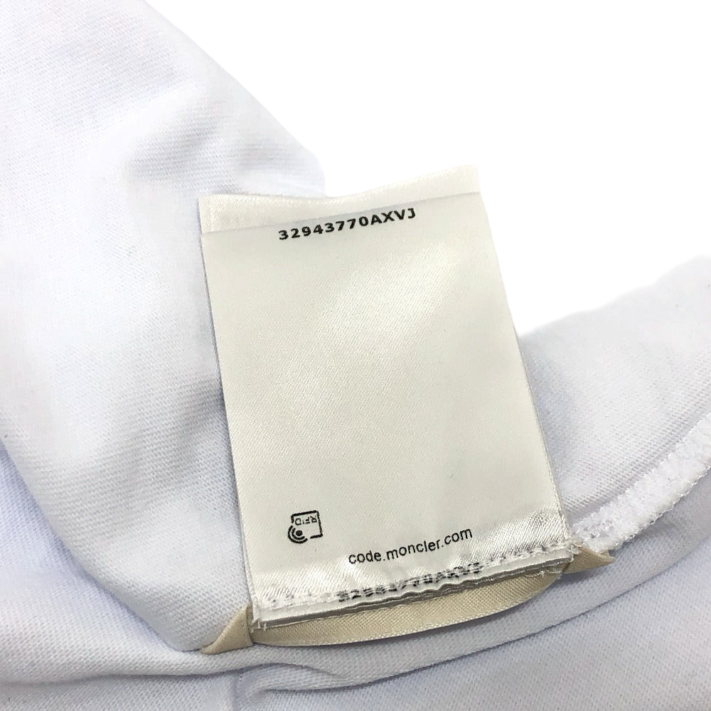 Moncler – Short Sleeve T-Shirt – Logo White –Men’s– XXXL