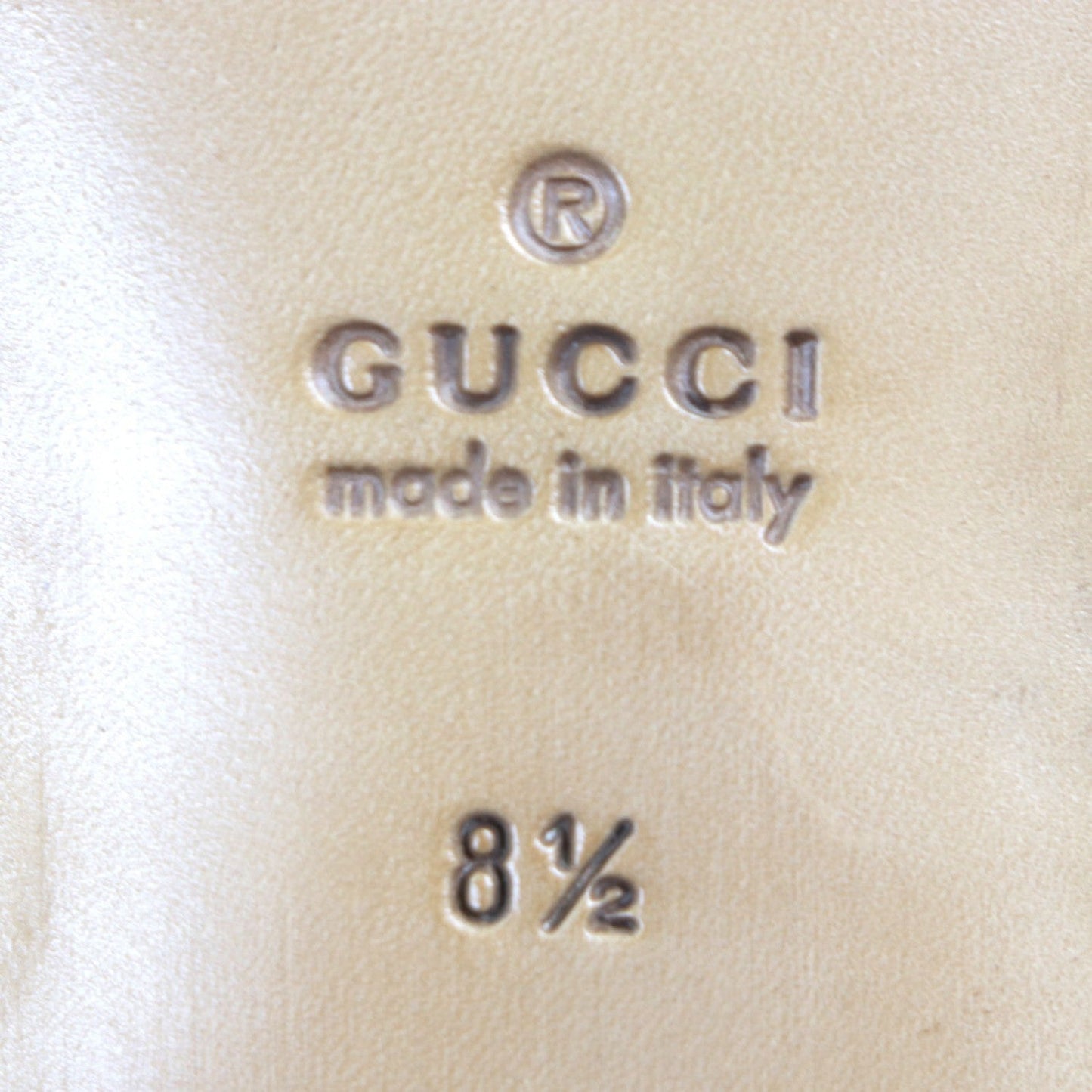 GUCCI – Leather Loafers – Black – Men’s Size 8.5 Near Mint