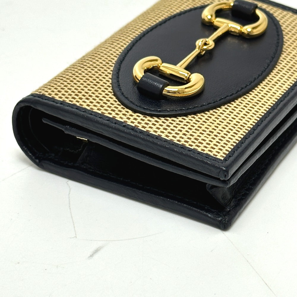GUCCI Horsebit 1955 wallet by Aldo Gucci – 2000’s – 100% Authentic ✨Excellent Pre-Owned Condition