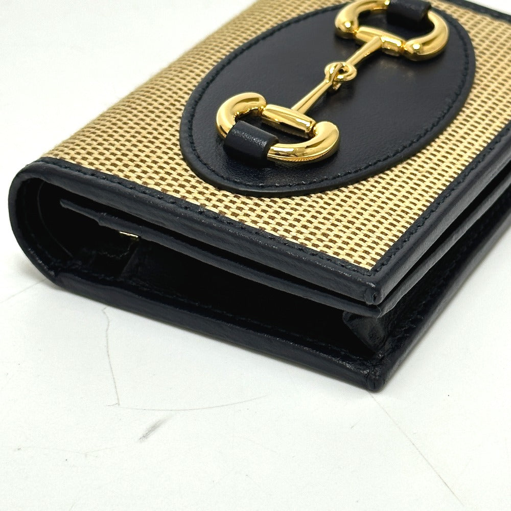 GUCCI Horsebit 1955 wallet by Aldo Gucci – 2000’s – 100% Authentic ✨Excellent Pre-Owned Condition