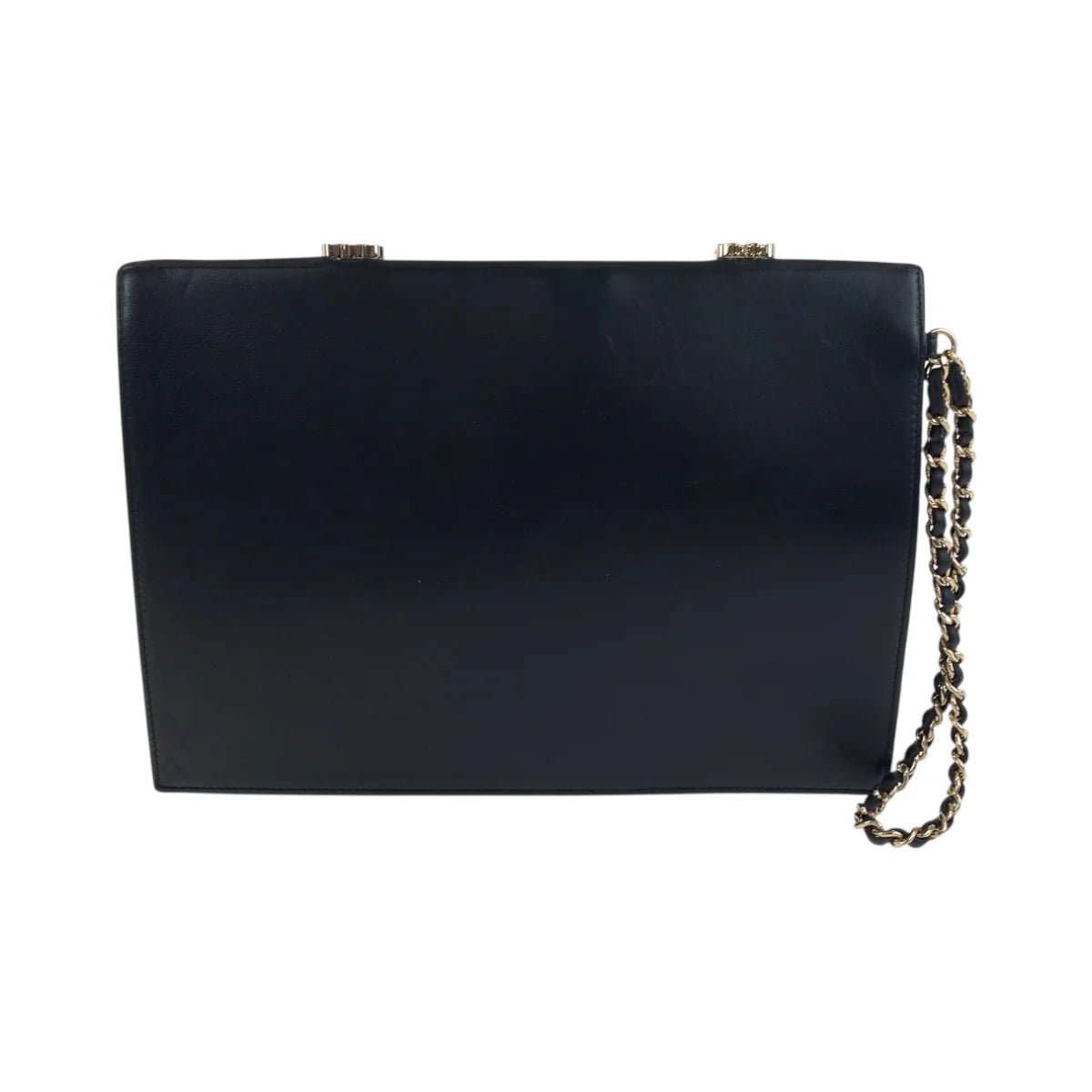 CHANEL – Clutch Bag / Business Bag – COCO Mark – Karl Lagerfeld – Circa 2018 – 100% Authentic Pre - Owned ItemNo.503964 - LLUXE.CA