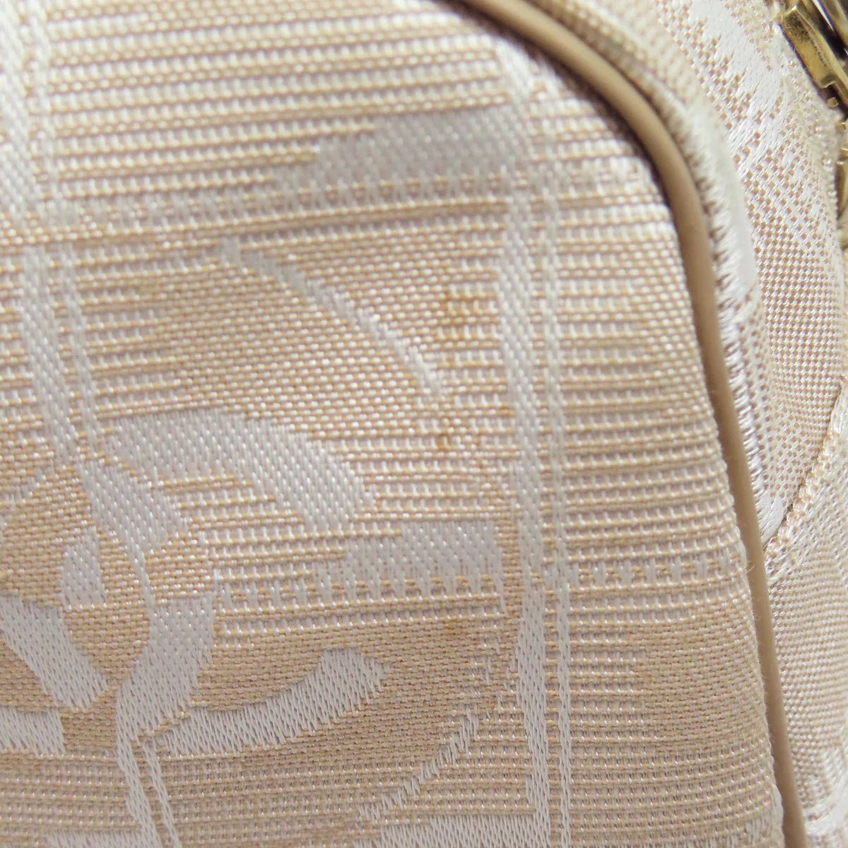 CHANEL ā New Travel Line Handbag ā Beige Nylon Jacquard ā Karl Lagerfeld ā 1999 ā 100% Authentic Pre - Owned - LLUXE.CA
