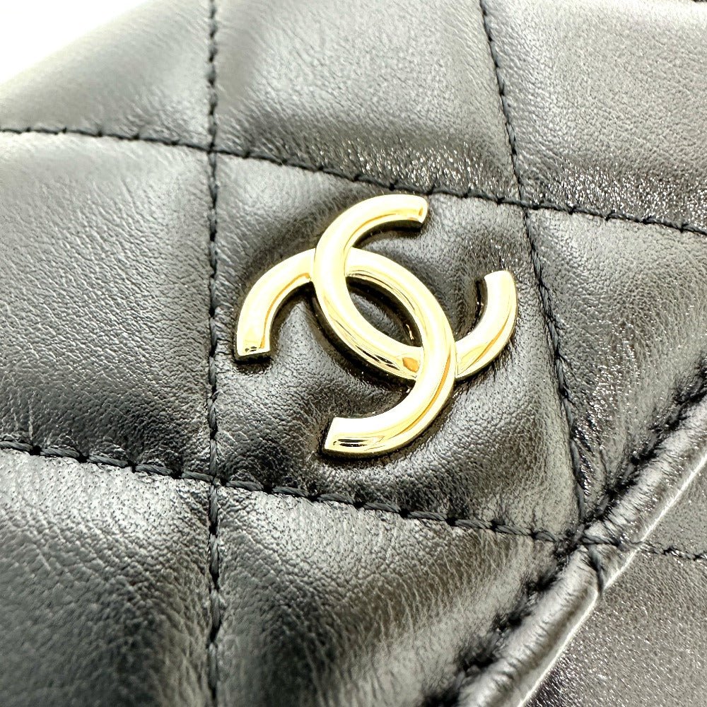 CHANEL Pearl Shoulder Mini Bag in Black Lambskin – CC COCO Mark, Item No. G - 231225 - 109 Designed by Karl Lagerfeld, Early 2010s, 100% Authentic Pre - Owned Like new / excellent condition - LLUXE.CA