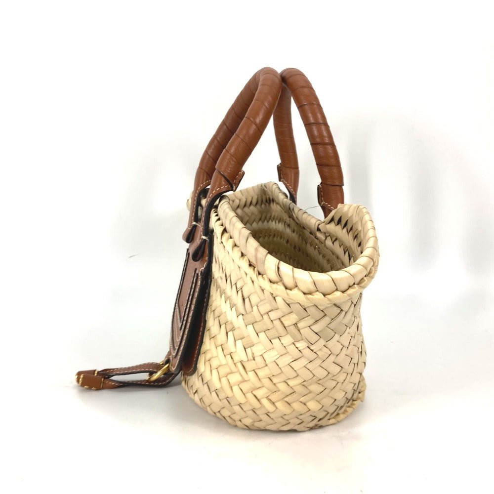 CHLOÉ – Straw & Leather Tote Bag – Model No. E - 240417 - 2 – MARCIE – Gabriela Hearst – 2022 – 100% Authentic Pre - Owned - LLUXE.CA