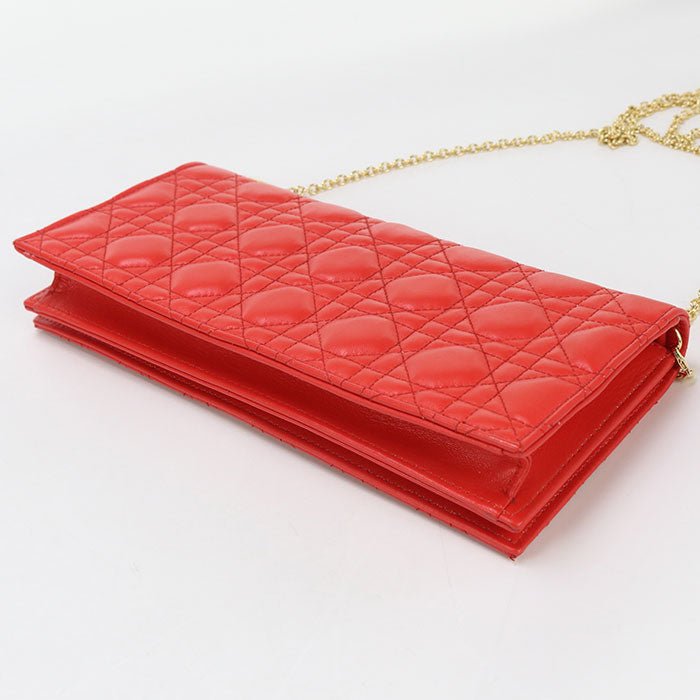 DIOR – Shoulder Bag – Cannage Chain Lady Dior – John Galliano – 2000s – 100% Authentic Pre - Owned Item No:usdcd92507011 - LLUXE.CA