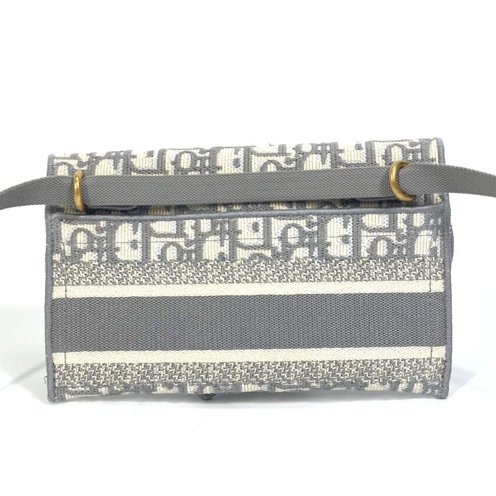 DIOR – Waist Bag – Oblique Jacquard Embroidery Saddle Slim Pouch – Kim Jones – 2018 Revival – 100% Authentic Pre - Owned Item No.: 5276 - 21705 - 11 - LLUXE.CA