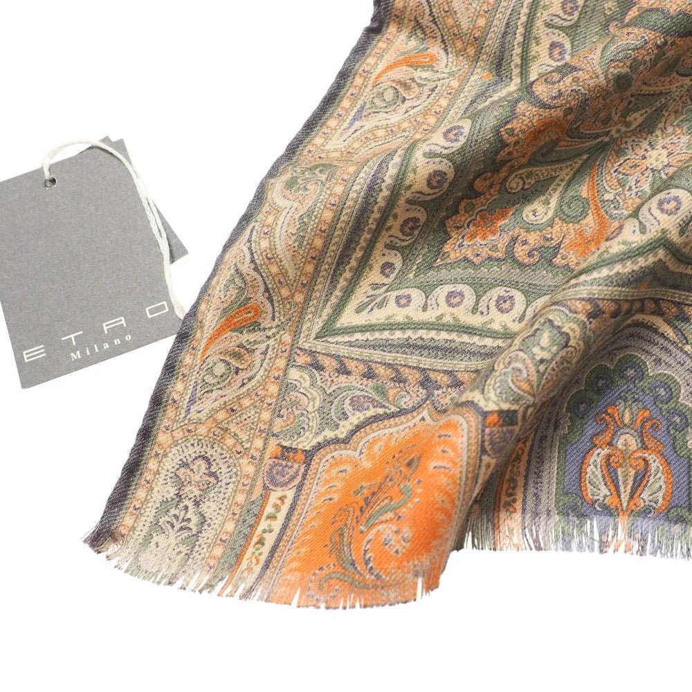 ETRO – Wool & Silk Stall – Gimmo Etro – Made in Italy – 100% Authentic Pre - Owned - LLUXE.CA