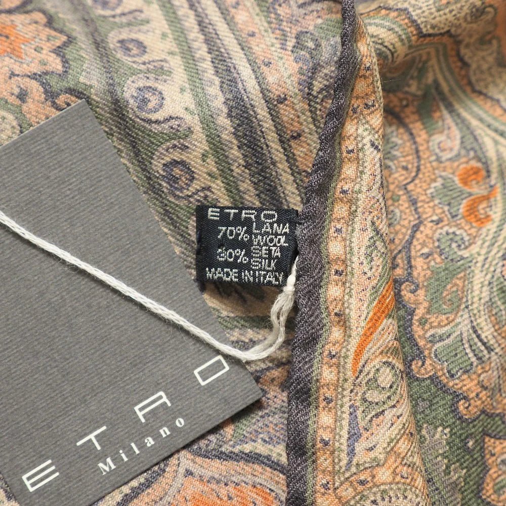 ETRO – Wool & Silk Stall – Gimmo Etro – Made in Italy – 100% Authentic Pre - Owned - LLUXE.CA