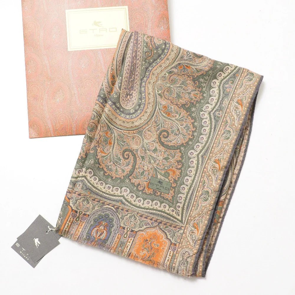 ETRO – Wool & Silk Stall – Gimmo Etro – Made in Italy – 100% Authentic Pre - Owned - LLUXE.CA