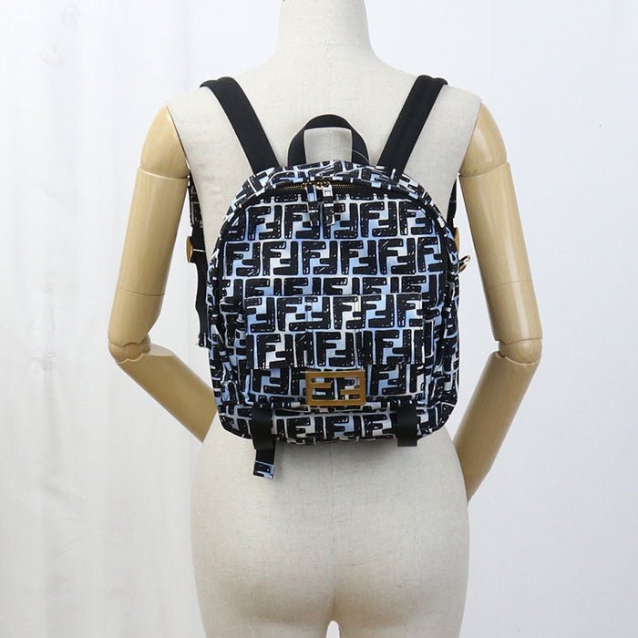 FENDI ā FF Print Baguette Backpack ā Model No. 8BZ048 ADBD ā Silvia Venturini Fendi ā Made in Italy ā 100% FENDI ā FF Print Baguette Backpack ā Model No. 8BZ048 ADBD ā Silvia Venturini Fendi ā Made in Italy ā 100% Authentic Pre - Owned Item No:usdfe87031011 - LLUXE.CA