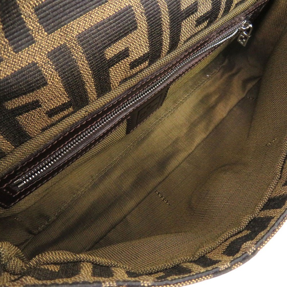 FENDI – Shoulder Bag – Model No. 26424 – Mamma Baguette Zucca Canvas – Silvia Venturini Fendi – Early 2000s – 100% Authentic Pre - Owned Item No.: 7X0265IIG6T28 - LLUXE.CA