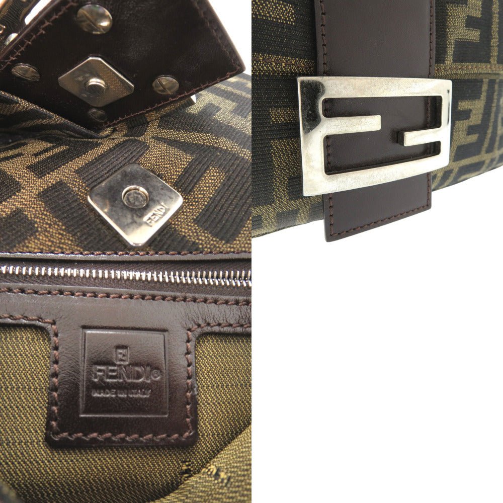 FENDI – Shoulder Bag – Model No. 26424 – Mamma Baguette Zucca Canvas – Silvia Venturini Fendi – Early 2000s – 100% Authentic Pre - Owned Item No.: 7X0265IIG6T28 - LLUXE.CA