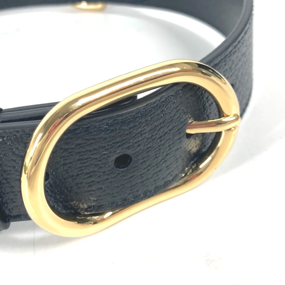 GUCCI – GG Leather Pet Collar / Belt – Model No. 695256 – Alessandro Michele – Circa 2020s – 100% Authentic Pre - Owned - LLUXE.CA
