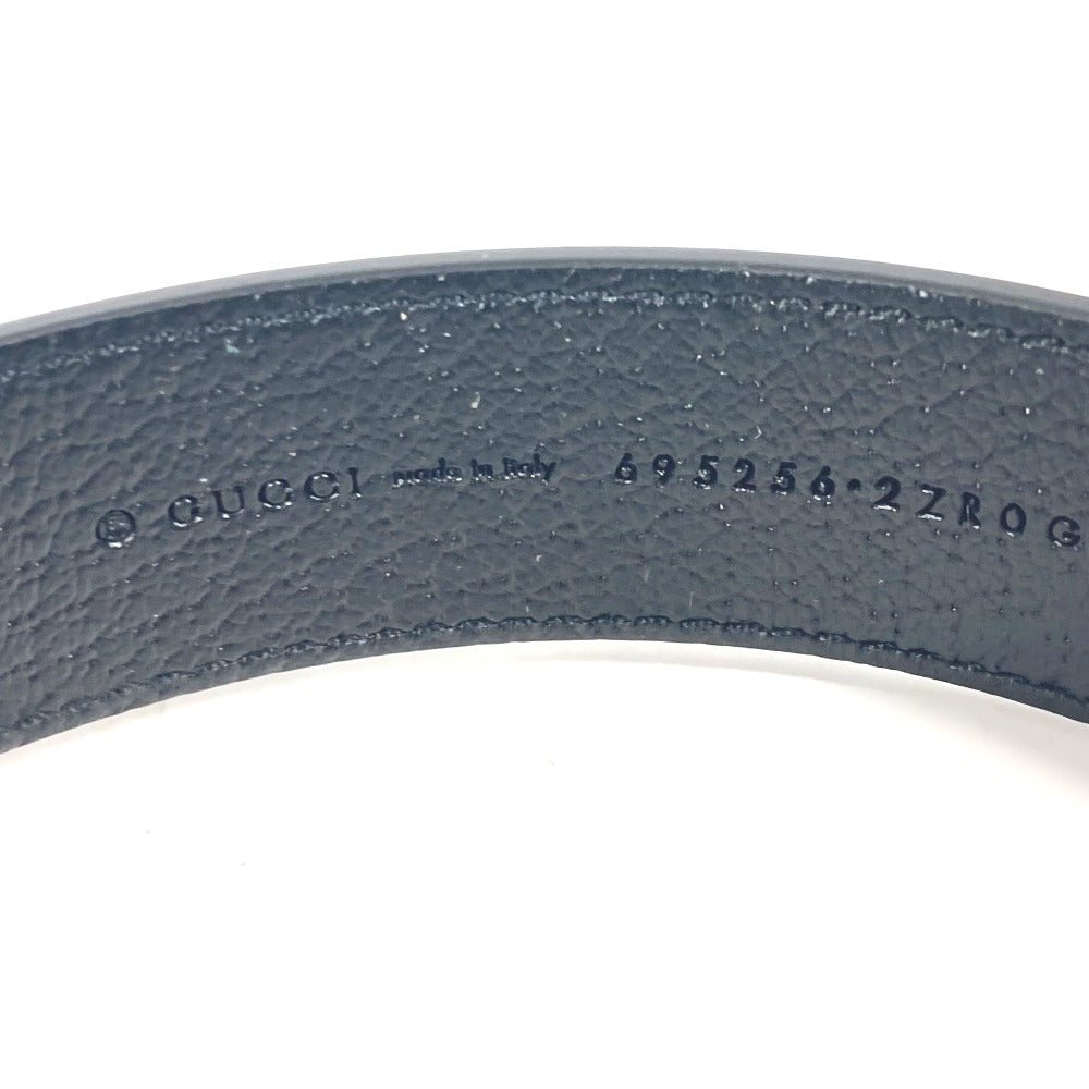 GUCCI – GG Leather Pet Collar / Belt – Model No. 695256 – Alessandro Michele – Circa 2020s – 100% Authentic Pre - Owned - LLUXE.CA