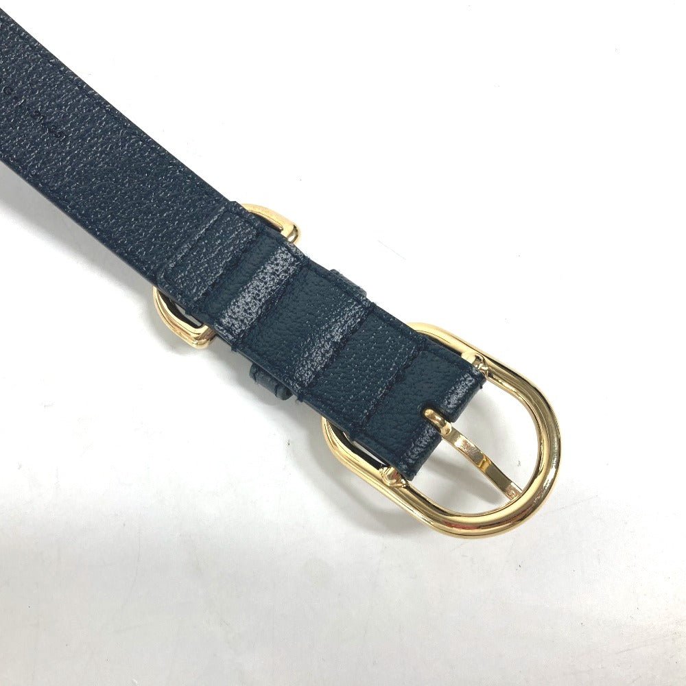 GUCCI – GG Leather Pet Collar / Belt – Model No. 695256 – Alessandro Michele – Circa 2020s – 100% Authentic Pre - Owned - LLUXE.CA