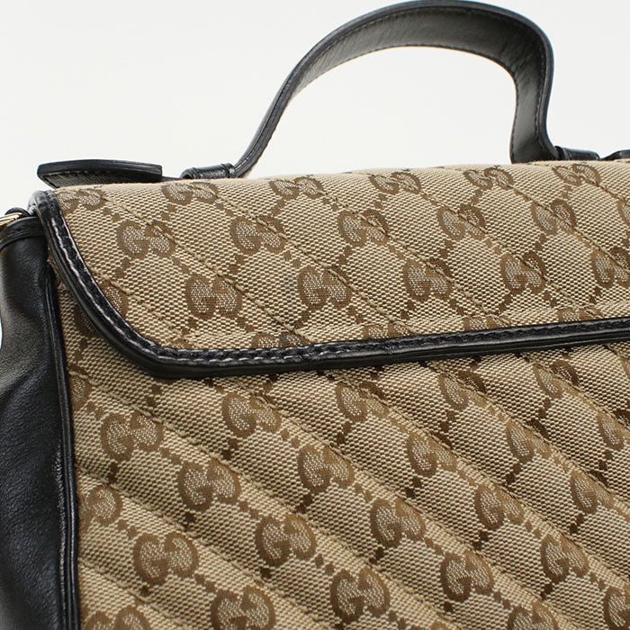 GUCCI – GG Marmont 2 - Way Shoulder / Top Handle Bag – Model No. 498110 – Alessandro Michele – 2018 – 100% Authentic Pre - Owned - LLUXE.CA