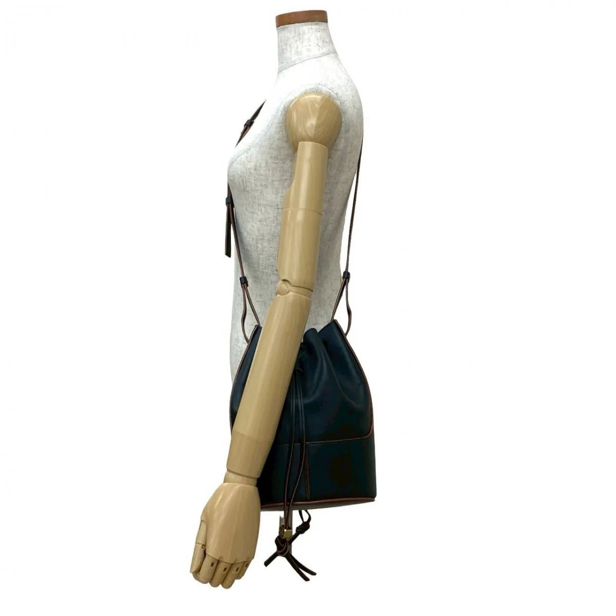 LOEWE – Balloon Bag Medium in Black Leather – Jonathan Anderson – Introduced 2020 – Made in Spain – 100% Authentic Pre - Owned - LLUXE.CA