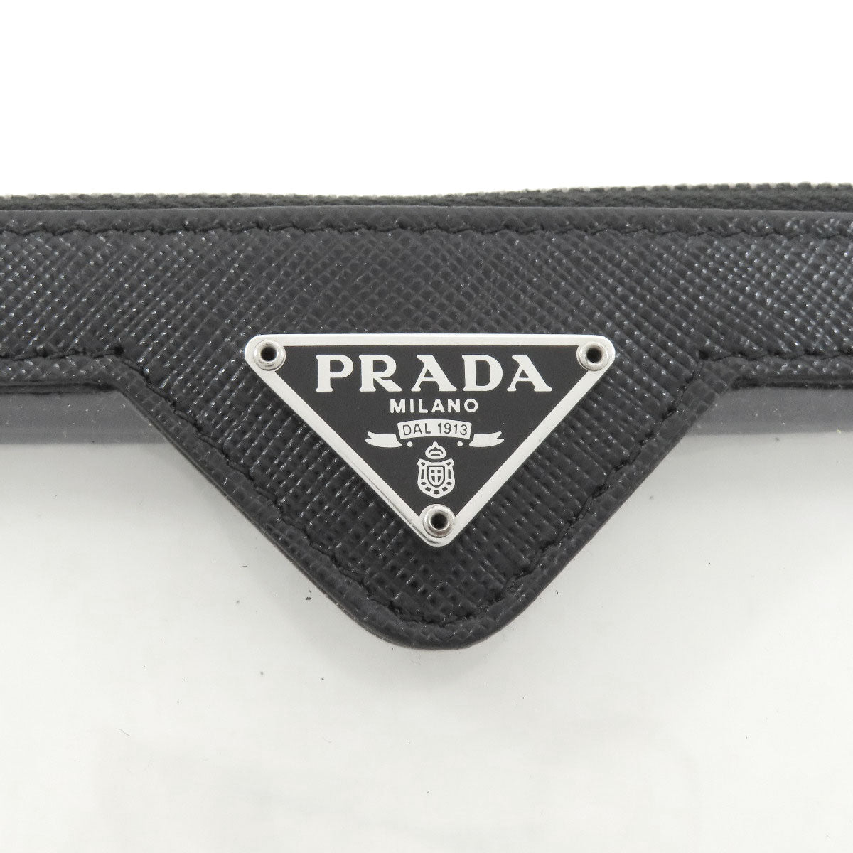 PRADA β Accessory Pouch / Mini Clutch β Model No. LogoMetal β Miuccia Prada β Early 2000s β 100% Authentic Pre - Owned Item No. 75707204 - LLUXE.CA