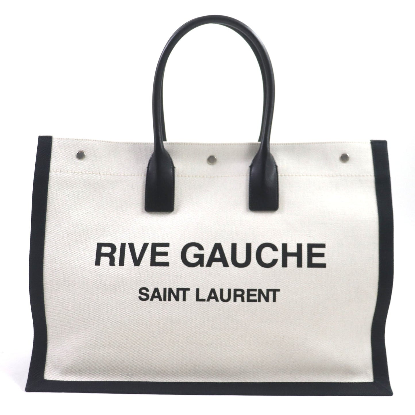 SAINT LAURENT – Rive Gauche Tote Bag – Model No. 509415 – Anthony Vaccarello – Circa 2020s – 100% Authentic Pre - Owned Item No. 00024798 - LLUXE.CA
