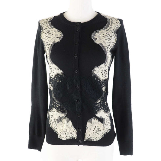 DOLCE & GABBANA Cardigan Made in  Italy Circa 2004–2008 Pre-Owned, 100% Authentic