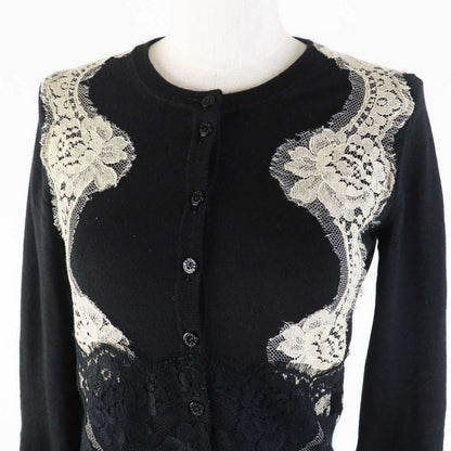 DOLCE & GABBANA Cardigan Made in  Italy Circa 2004–2008 Pre-Owned, 100% Authentic
