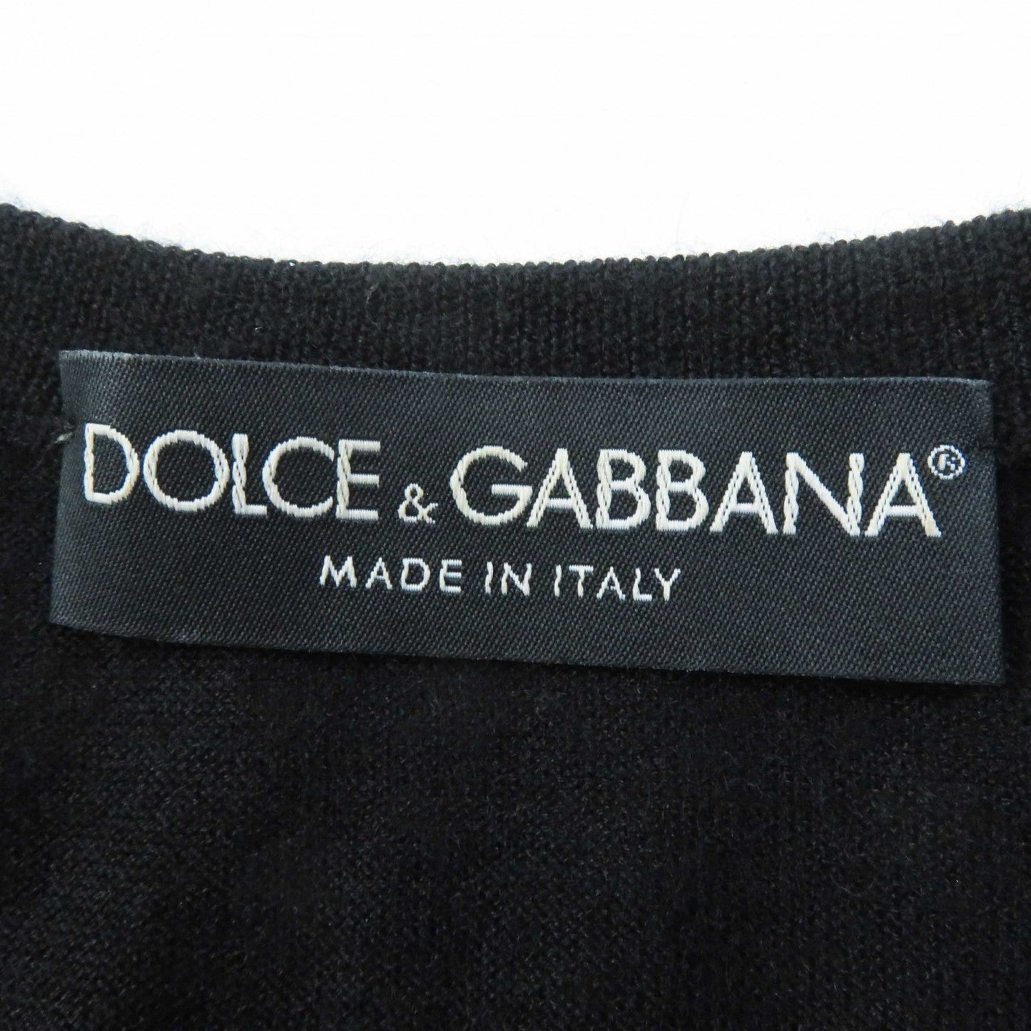 DOLCE & GABBANA Cardigan Made in  Italy Circa 2004–2008 Pre-Owned, 100% Authentic