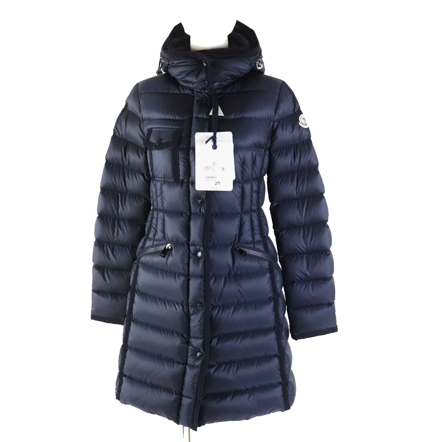 MONCLER – Down Coat – Hermine – Navy – Size 00 – 100% Authentic Pre-Owned(✨Excellent condition with virtually no signs of use)