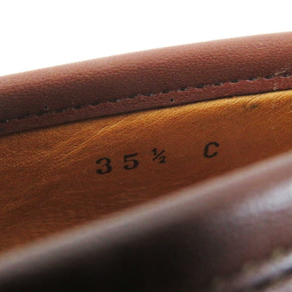 GUCCI Loafers Item by Frida Giannini – Made in Italy Brown Leather – Size 35.5 100% Authentic Pre-Owned ✨Like New