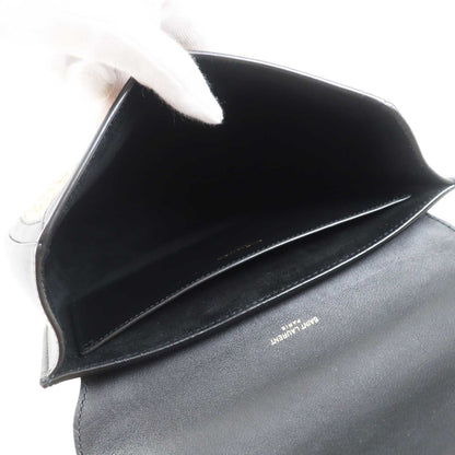 SAINT LAURENT Paris Kaia Raffia & Leather by Anthony Vaccarello 2022 100% Authentic Pre-Owned ✨Pristine