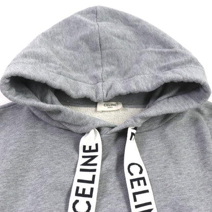 CELINE – Logo Drawstring Hoodie –– Hedi Slimane – 2023 – 100% Authentic Pre-Owned✨ Excellent Used Condition