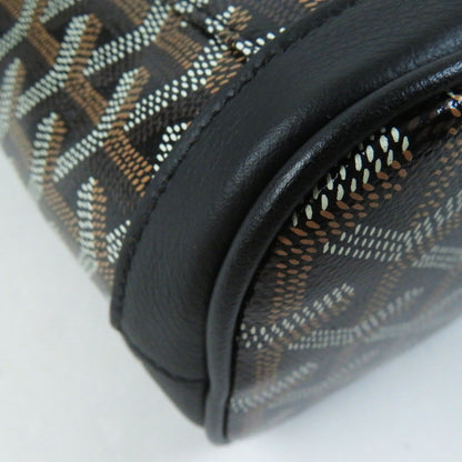 GOYARD yr 2020  -Alpin Mini Backpack in Black Goyardine Canvas & Leather – 100% Authentic Pre-Owned Like new / excellent condition