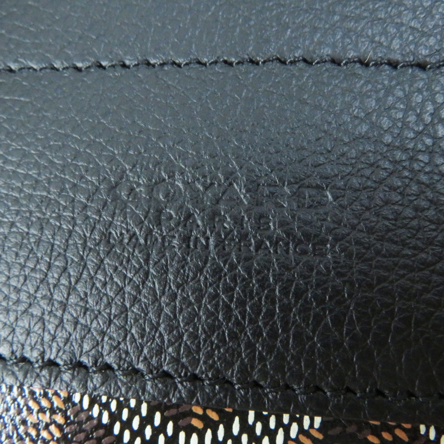 GOYARD yr 2020  -Alpin Mini Backpack in Black Goyardine Canvas & Leather – 100% Authentic Pre-Owned Like new / excellent condition