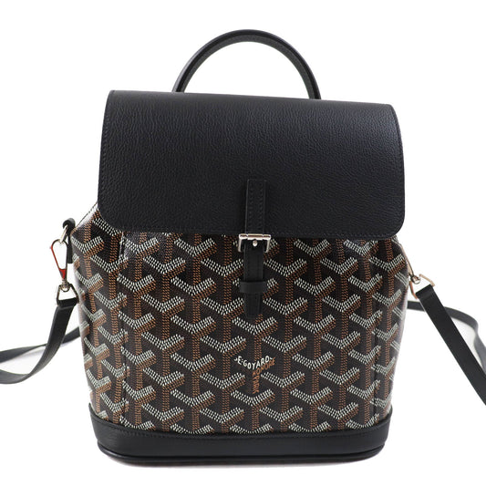 GOYARD yr 2020  -Alpin Mini Backpack in Black Goyardine Canvas & Leather – 100% Authentic Pre-Owned Like new / excellent condition