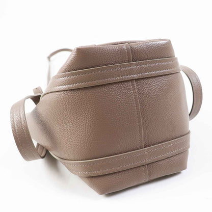 BALENCIAGA 2020s Everyday XS North South 2020s Tote Bag in Brown Leather – Designed by Demna Gvasalia 100% Authentic Pre-Owned Near New✨condition