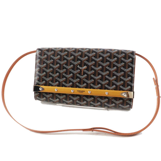 GOYARD Monte Carlo Goyardine (Circa Early 2010s, Designer: Goyard under Morel Family) – Pre-Owned, 100% Authentic